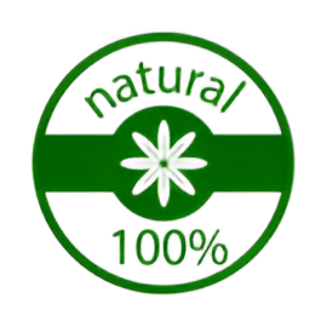 100-natural-badge